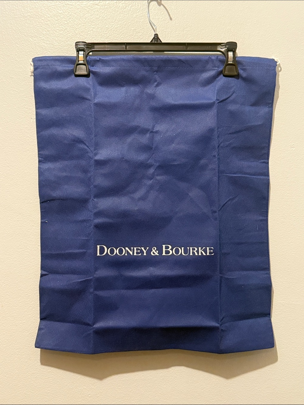 Dooney & Bourke Blue Drawstring Dust Bag Large